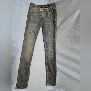 Hollister California Mid-Rise Super Skinny soft stretch jeans